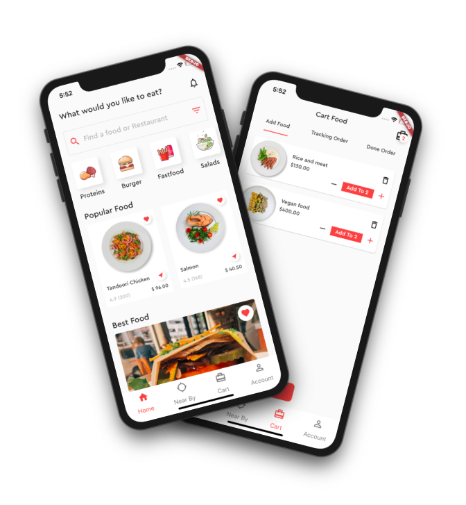 Readymade Food Delivery app Development