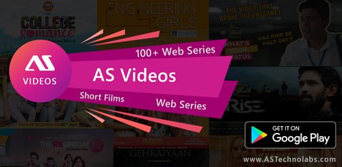 AS Videos Digital Series Streaming App