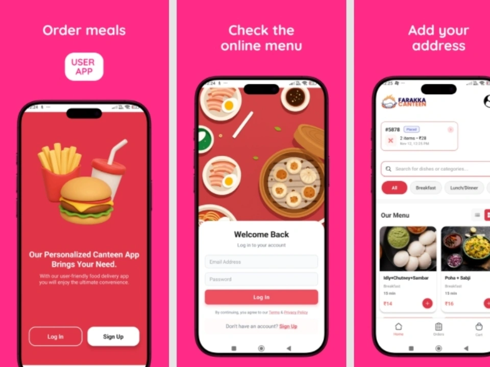 Canteen Management App | ICH Farakka
