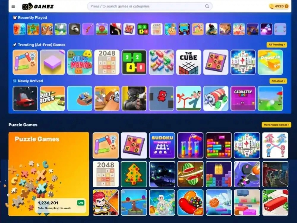 Online Gaming portal | Litgamez